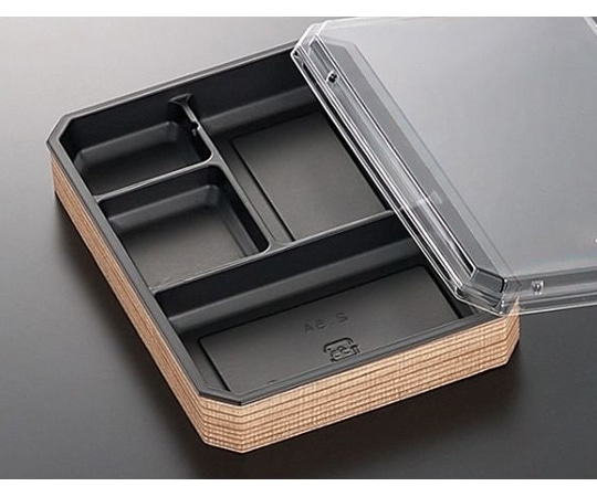 中央化学 折箱 CWH-2.5A 黒-たもん杉(ボ)300枚 369207 1ケース(ご注文単位1ケース)【直送品】