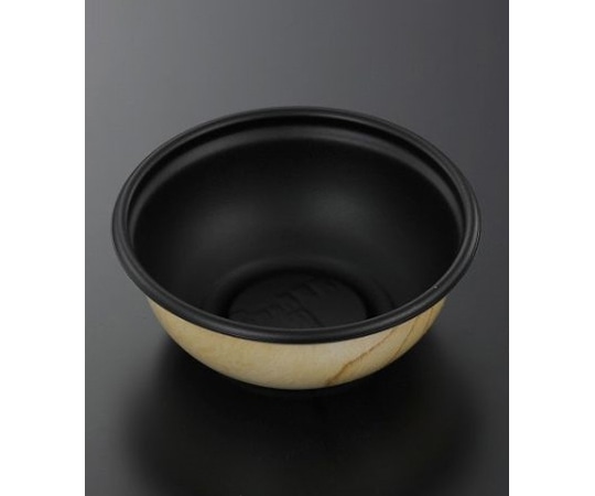 中央化学 どんぶり容器 SD庵里丼 M15深 BK-輪Y 本体 400枚 148874 1ケース(ご注文単位1ケース)【直送品】