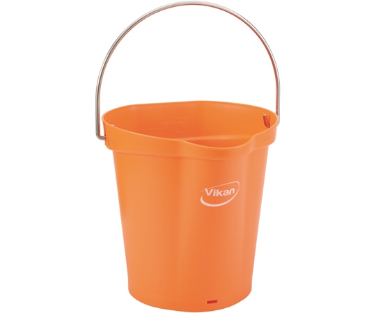 Vikan ハイジーンバケット 6L オレンジ 56887 1個（ご注文単位1個）【直送品】
