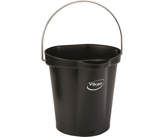 Vikan ハイジーンバケット 6L 黒 56889 1個（ご注文単位1個）【直送品】