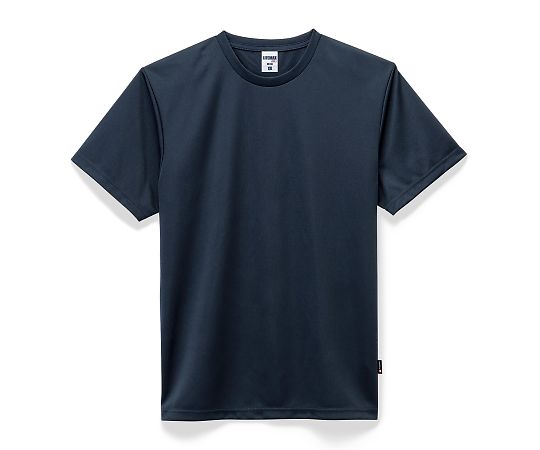 LIFEMAX 4.3オンスドライTシャツ(ポリジン加工) ネイビー XXL MS1154-8 XXL 1枚（ご注文単位1枚）【直送品】