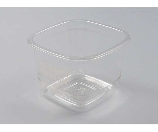 パックスタイル 青果・農産容器 PSマルチカップ角 500 MS 白 本体 50枚×20パック入 00523156 1ケース(ご注文単位1ケース)【直送品】