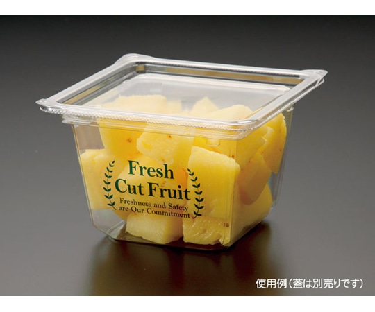 パックスタイル 青果・農産容器 マルチカップCUBE1380 CF緑 50枚×12パック入 534558 1ケース(ご注文単位1ケース)【直送品】