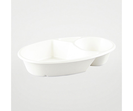 パックスタイル カレー容器 ABバガスカレー容器C-1ラミ本体 白色 50枚×9パック入 00650528 1ケース(ご注文単位1ケース)【直送品】