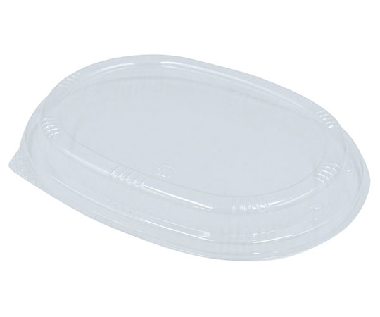 パックスタイル 弁当容器 ファルカタ楕円170-120 透明蓋 50枚×12パック入 650643 1ケース(ご注文単位1ケース)【直送品】