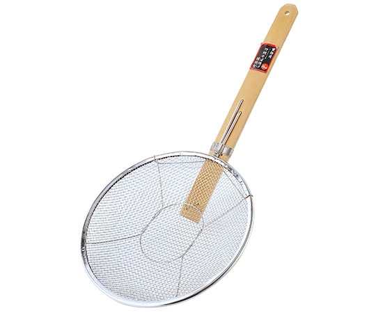 WIZ'A(アークランドサカモト) PROSERIES 業務用 竹柄そば揚げ 横柄 A型 24cm 0676 1本（ご注文単位1本）【直送品】