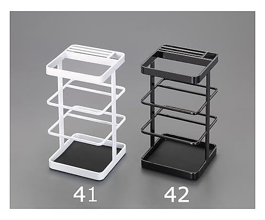 エスコ 120x120x220mm キッチンツール用スタンド(ブラック) EA954TE-42 1個（ご注文単位1個）【直送品】
