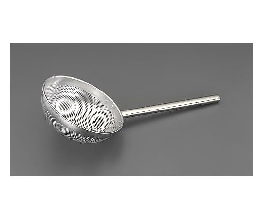 エスコ φ270x100/620mm すくい網(ステンレス製) EA992C-141 1個(ご注文単位1個)【直送品】