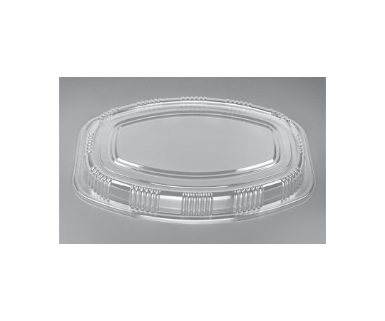 シーピー化成 プラスチック製 簡易食品容器  436×287×37mm Z-508 透明蓋 20枚×15袋 01010050800000020 1ケース(ご注文単位1ケース)【直送品】