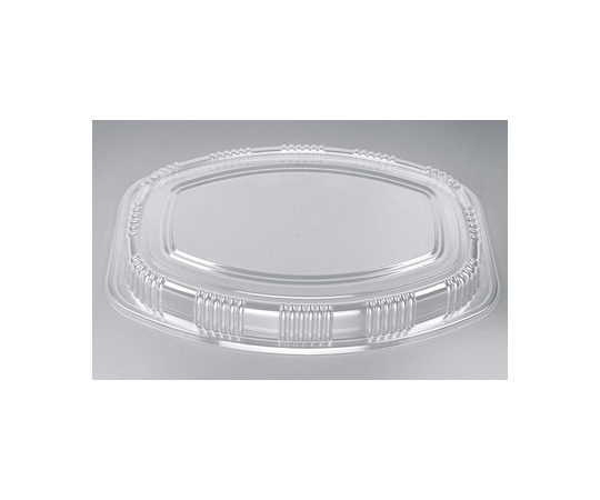 シーピー化成 プラスチック製 簡易食品容器  488×332×40mm Z-509 透明蓋 20枚×10袋 01010050900000020 1ケース(ご注文単位1ケース)【直送品】