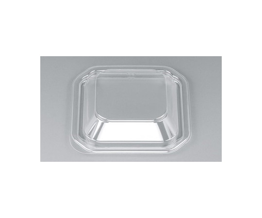 シーピー化成 プラスチック製 簡易食品容器  110×110×18mm BF-11 嵌合蓋 50枚×32袋 01400001100000030 1ケース(ご注文単位1ケース)【直送品】