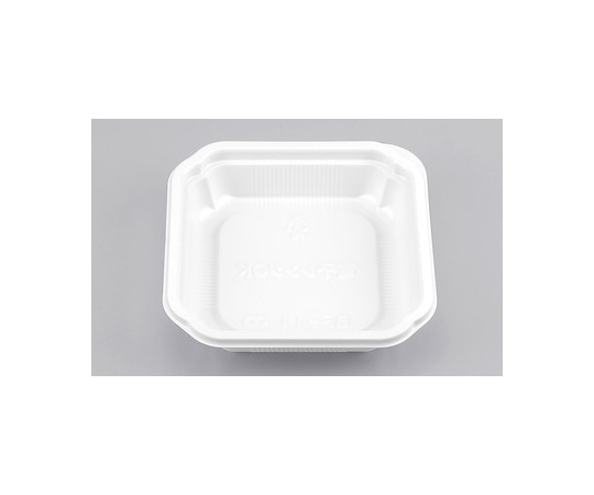 シーピー化成 プラスチック製 簡易食品容器  110×110×25mm BF-11 ホワイト本体 50枚×32袋 01400001100300000 1ケース(ご注文単位1ケース)【直送品】