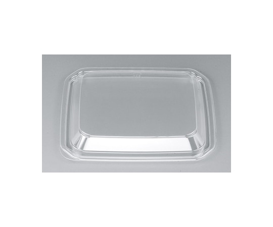 シーピー化成 プラスチック製 簡易食品容器  176×150×15mm BF-18 嵌合蓋 50枚×24袋 01400001800000030 1ケース(ご注文単位1ケース)【直送品】