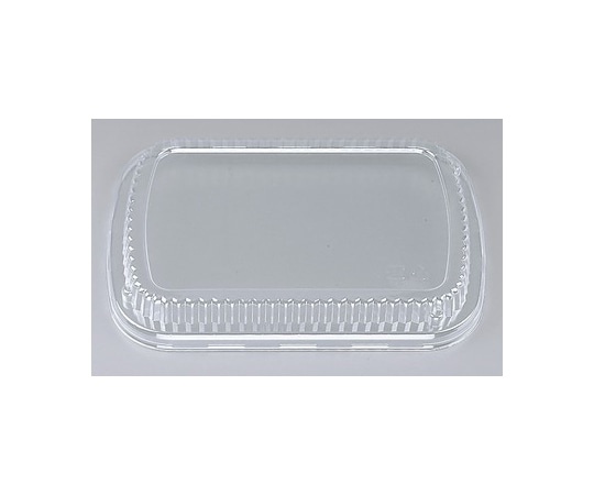 シーピー化成 プラスチック製 簡易食品容器  194×135×13mm BF-211 嵌合蓋 50枚×24袋 01400021100000030 1ケース(ご注文単位1ケース)【直送品】