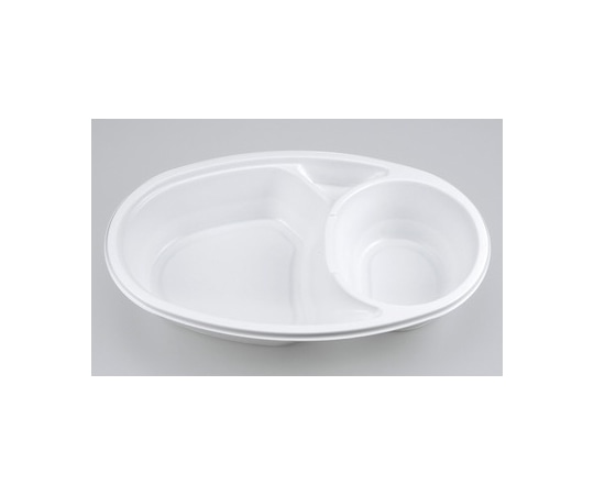 シーピー化成 プラスチック製 簡易食品容器  243×156×45mm BF-213 ホワイト本体 50枚×18袋 01400021300300000 1ケース(ご注文単位1ケース)【直送品】