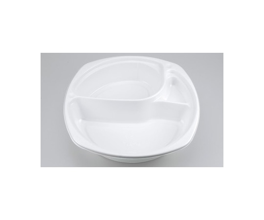 シーピー化成 プラスチック製 簡易食品容器  235×235×52mm BF-217 ホワイト本体 50枚×12袋 01400021700300000 1ケース(ご注文単位1ケース)【直送品】