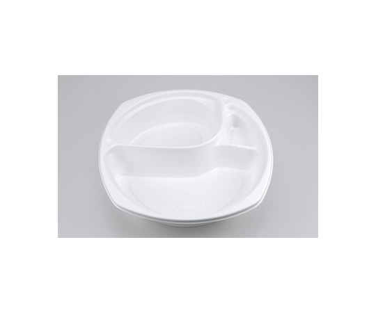 シーピー化成 プラスチック製 簡易食品容器 214×214×45mm BF-219 ホワイト本体 50枚×12袋 01400021900300000 1ケース(ご注文単位1ケース)【直送品】