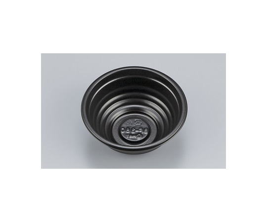 シーピー化成 プラスチック製 簡易食品容器  φ120×50mm BF-360 黒本体 50枚×24袋 01400036000080000 1ケース(ご注文単位1ケース)【直送品】