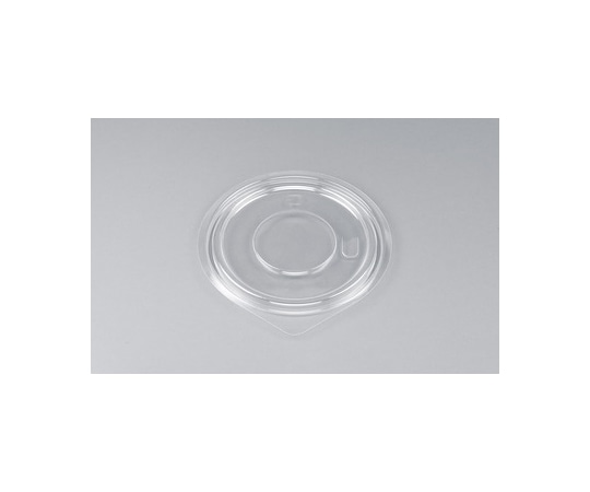 シーピー化成 プラスチック製 簡易食品容器  φ121mm BF-384平 嵌合蓋 U字穴 50枚×24袋 01400038401000035 1ケース(ご注文単位1ケース)【直送品】