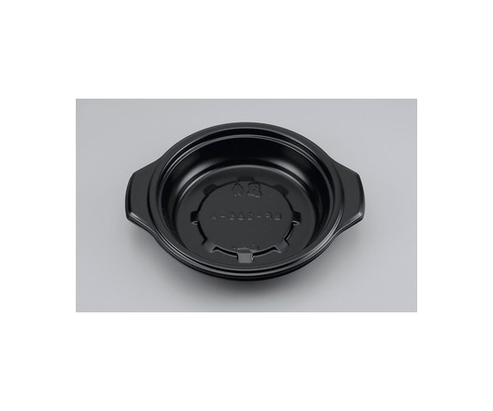 シーピー化成 プラスチック製 簡易食品容器  178×152×30mm BF-385-A 黒本体 50枚×18袋 01400038501080000 1ケース(ご注文単位1ケース)【直送品】