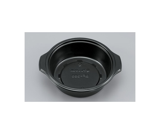 シーピー化成 プラスチック製 簡易食品容器 212×185×55mm BF-386 黒本体 50枚×12袋 01400038600080000 1ケース(ご注文単位1ケース)【直送品】