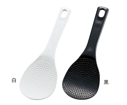 エンテック ポコポコしゃもじ(白) 24cm 158AW 057256 1個（ご注文単位1個）【直送品】