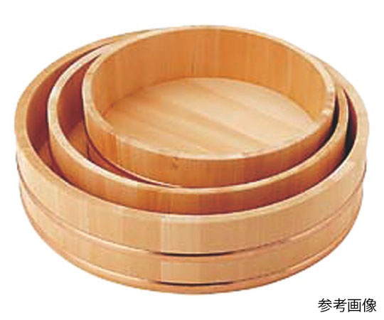 アズワン 飯台(サワラ製) 33cm 容量5合  1個（ご注文単位1個）【直送品】