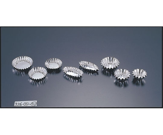 霜鳥製作所 アルミ箔マドレーヌ型 小判型 中 No.307 326038 1個（ご注文単位1個）【直送品】