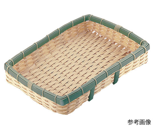 トーダイ PPラタン 竹タイプ 角型 深ざる 30型 OB-300-BB 1個（ご注文単位1個）【直送品】