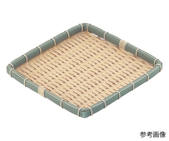 トーダイ PPラタン 竹タイプ 角型 浅ざる 60型 OT-600-BB 1個（ご注文単位1個）【直送品】