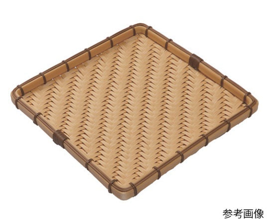 トーダイ PPラタン 竹タイプ AJIRO 角型 浅ざる 30型 OT-300-AJ 1個（ご注文単位1個）【直送品】