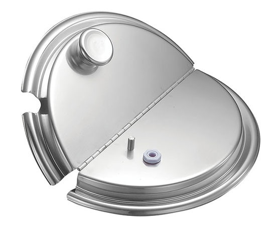 本間製作所 18-8インセットヒンジ付蓋29cm  1個（ご注文単位1個）【直送品】