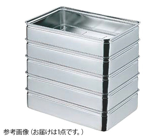 赤川器物製作所 AG 18-8番重バット 大 深型  1個（ご注文単位1個）【直送品】