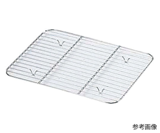 赤川器物製作所 18-8番重バット アミ 中  1個（ご注文単位1個）【直送品】