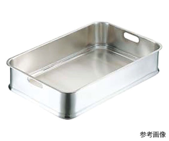 IKD（イケダ） IKD 18-8抗菌給食バット 手穴明  1個（ご注文単位1個）【直送品】