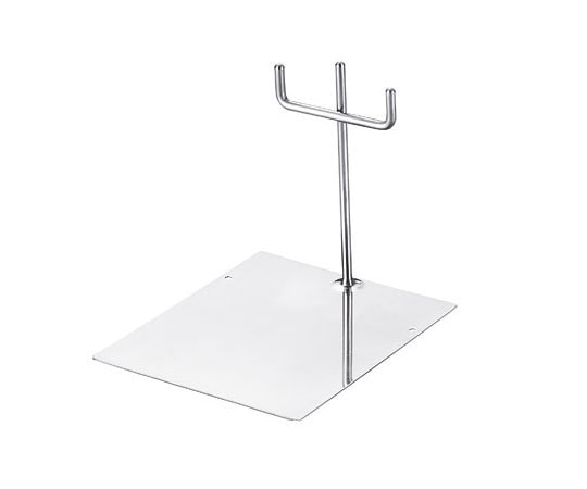 アズワン 18-8IKD抗菌トングレスト 山型 120mm  1個（ご注文単位1個）【直送品】