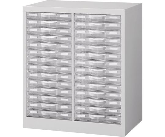 生興 整理ケース(ホワイト) B4判2列浅型14段 B4W-P214S 1台(ご注文単位1台)【直送品】