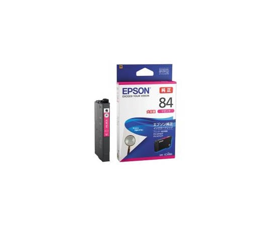 エプソン EPSON用 IJカートリッジ マゼンタ ICM84 1箱(ご注文単位1箱)【直送品】