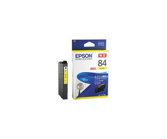 エプソン EPSON用 IJカートリッジ イエロー ICY84 1箱(ご注文単位1箱)【直送品】