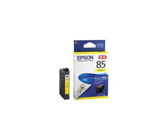 エプソン EPSON用 IJカートリッジ イエロー ICY85 1箱(ご注文単位1箱)【直送品】