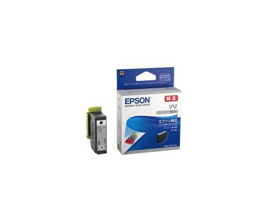 エプソン EPSON用 インクカートリッジ グレー SOR-GY 1箱(ご注文単位1箱)【直送品】