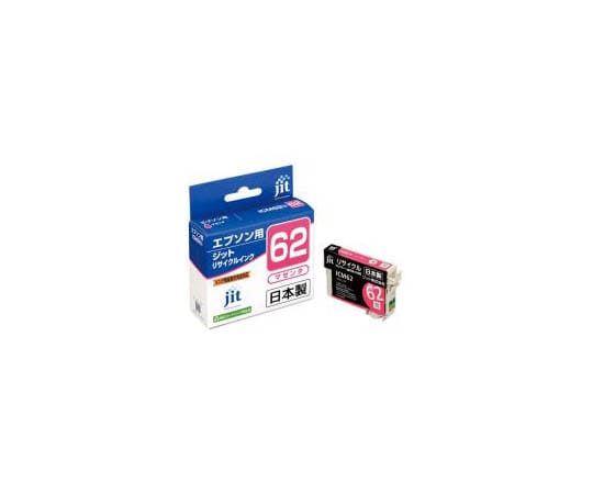 ジット EPSON用 リサイクルインク マゼンタ JIT-E62M 1個(ご注文単位1個)【直送品】