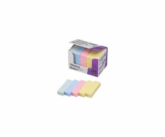 スリーエム Post-it 強粘着 50mm×15mm 混色 1個(25パッド入) 7001SS-K 1個(ご注文単位1個)【直送品】