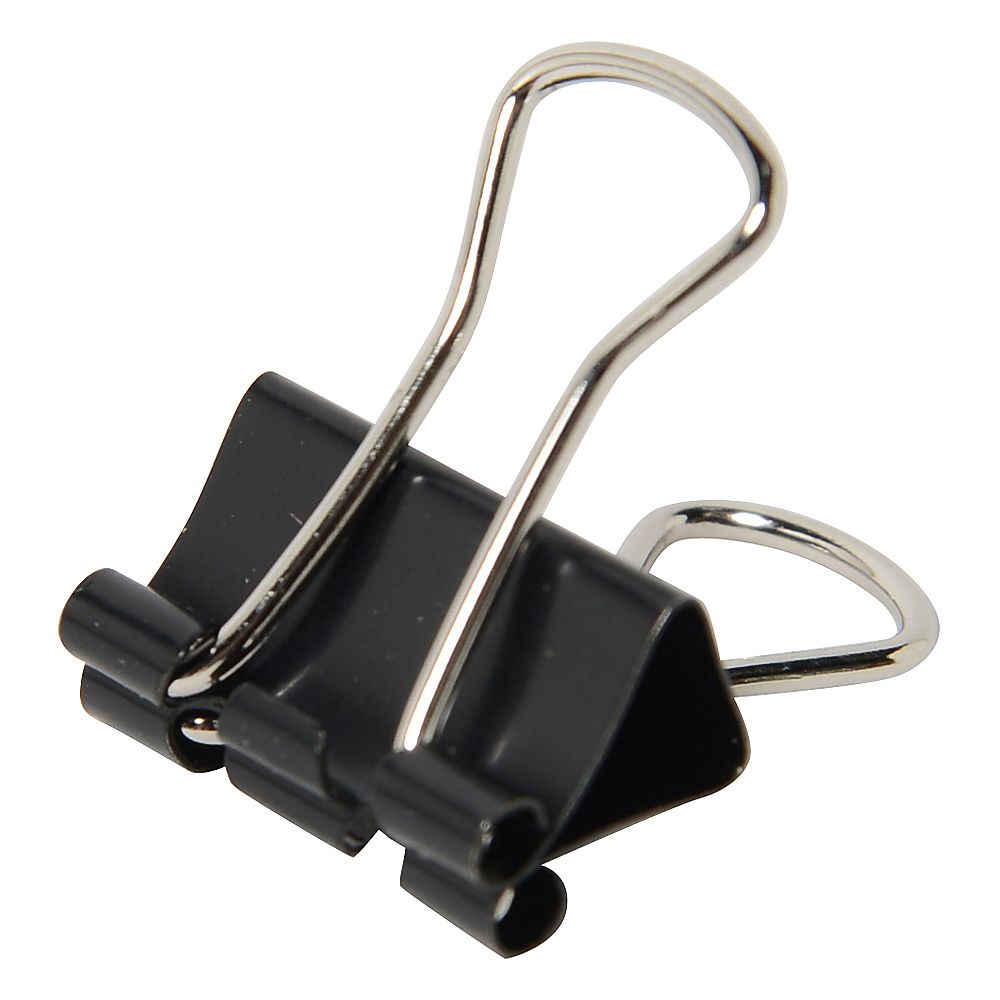 プラス ダブルクリップ 豆 ブラック 10個 CP-106 1箱(ご注文単位1箱)【直送品】