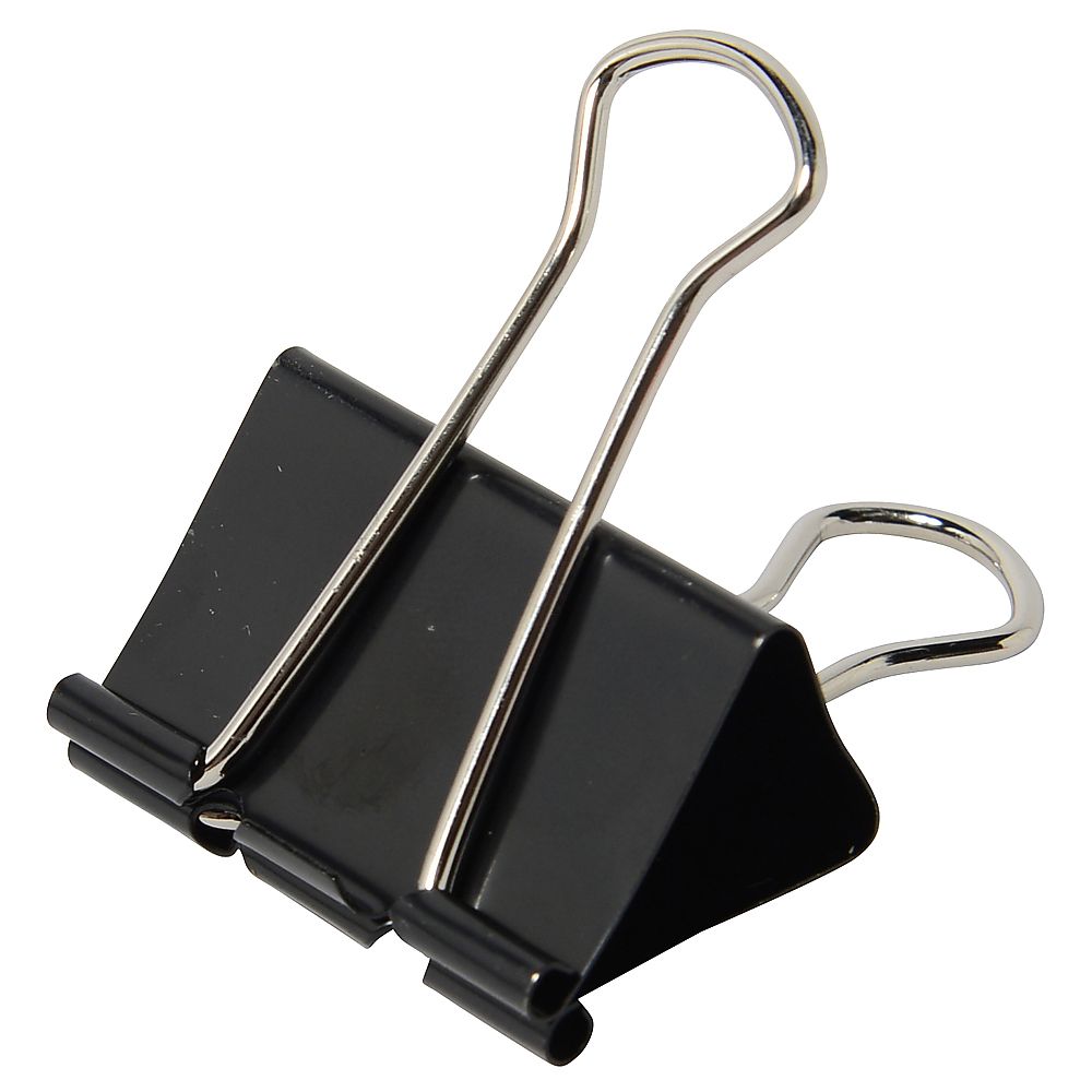 プラス ダブルクリップ 41型 ブラック 10個 CP-102 1箱(ご注文単位1箱)【直送品】