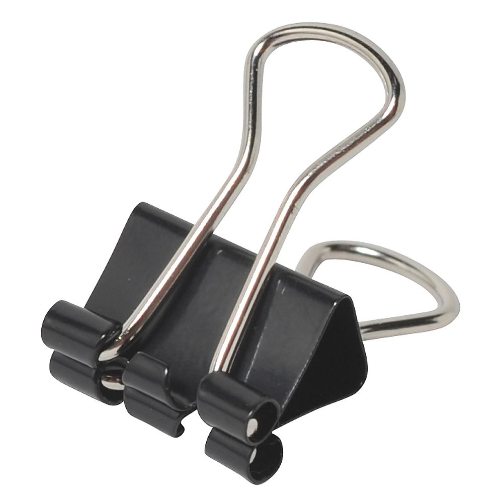 プラス ダブルクリップ 極豆 ブラック 100個 CP-107-10P 1パック(ご注文単位1パック)【直送品】