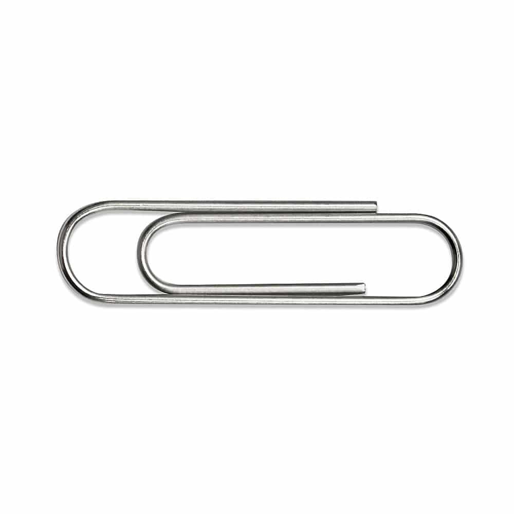 プラス ゼムクリップ 大 NO.1 500個 CP-304 1箱(ご注文単位1箱)【直送品】