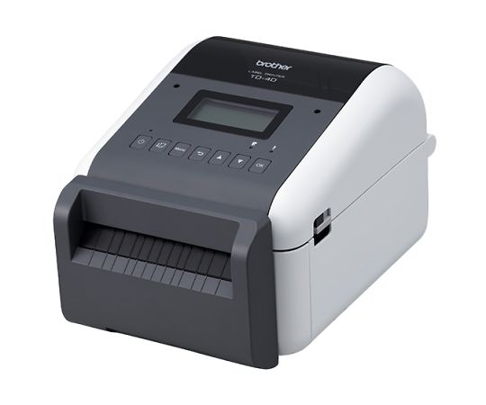 ブラザー 4インチラベル幅感熱ラベルプリンター/300dpi/USB/有線LAN/Wi-Fi/Bluetooth/RS-232C/USBホスト TD-4550DNWB 1個(ご注文単位1個)【直送品】