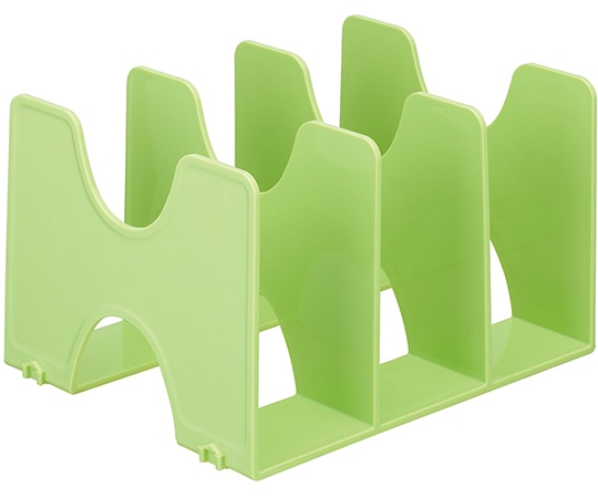 ナカバヤシ FIT COLOR ブックスタンド グリーン FB-FCE9-GN 1個(ご注文単位1個)【直送品】