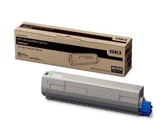 沖データ トナーカートリッジ ブラック (MC8シリーズ/C8シリーズ) TNR-C3LK1 1個(ご注文単位1個)【直送品】